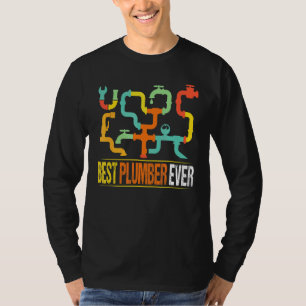 Manar Best Plumbin någonsin Vatten Rör Plumber Plu T Shirt
