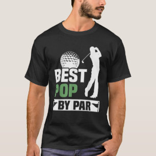 Manar Best Pop by Par Golf Grandpa Manar Fars dag T Shirt
