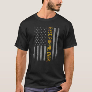 Manar Best Poppie någonsin American Flagga för Far T Shirt