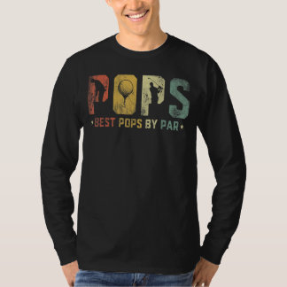 Manar Best Pops by Par Pops Fars dag Golf Älskare T Shirt