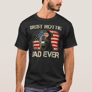 Manar Best Rottie Pappa någonsin Rottweiler Americ T Shirt