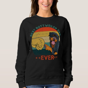 Manar Best Rottweiler Pappa All Vintage Hund Pappa T Shirt