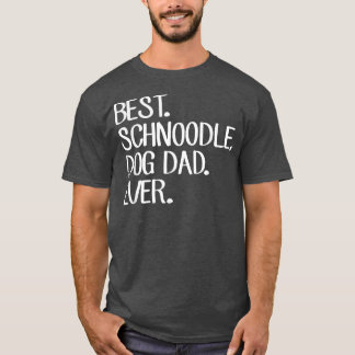 Manar Best Schnoodle Hund Pappa Allnågonsin presen T Shirt