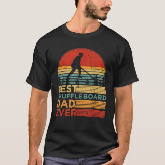 Manar Best Shuffleboard Pappa All Vintage Shuffleb T Shirt