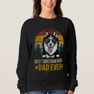 Manar Best Siberian husky Pappa någonsin, Vintage T Shirt