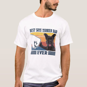 Manar Best Skye Terrier Pappa AllRolig hund Älskar T Shirt