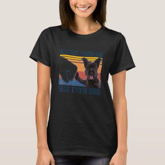 Manar Best Skye Terrier Pappa Alltid Hund Fars dag T Shirt