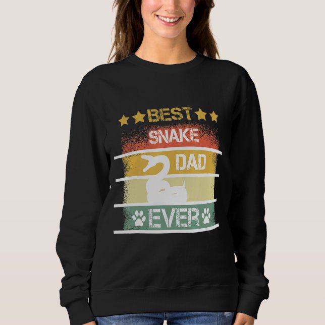 Manar Best Snake Pappa någonsin T Shirt (Framsida)