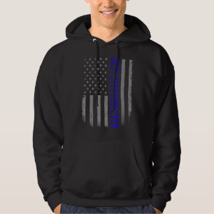 Manar Best Stepdad nånsin American Flagga for Far" Hoodie