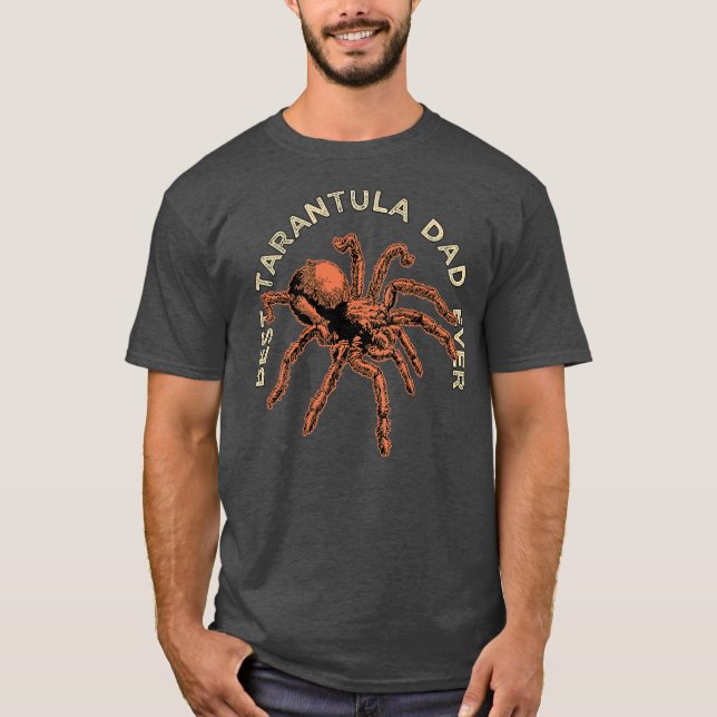 Manar Best Tarantula Pappa någonsin  T Shirt (Framsida)