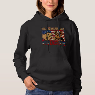 Manar Best Yorkshire Pappa Enamerikansk Flagga Ow T Shirt