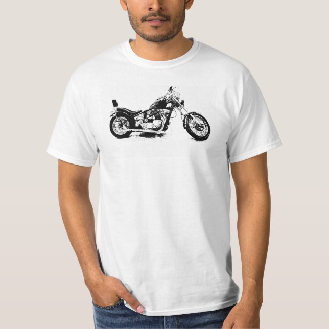Manar beställnings- skjorta för motorcykel T Tee Shirt (Framsida)