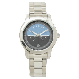 Manar bevakning Aviation Armbandsur