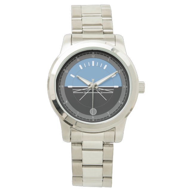 Manar bevakning Aviation Armbandsur (Framsida)