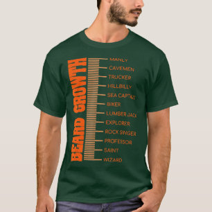 Manar Bevars tillväxt Storlek Diagram Manar Ansikt T Shirt