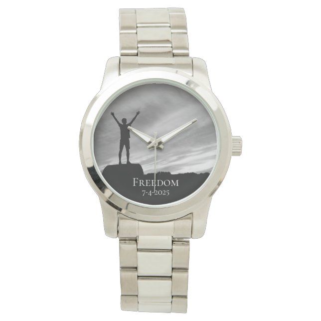 *~* Manar Beviljande av Studenten Pension frihet Armbandsur (Framsida)