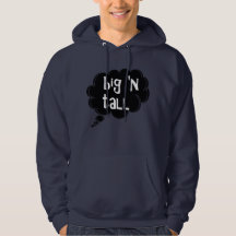 Manar Big 'n Tall hoodie by dalDesignNZ