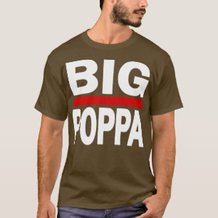 Manar Big Poppa Hip hop Pappa Fars dag T Shirt