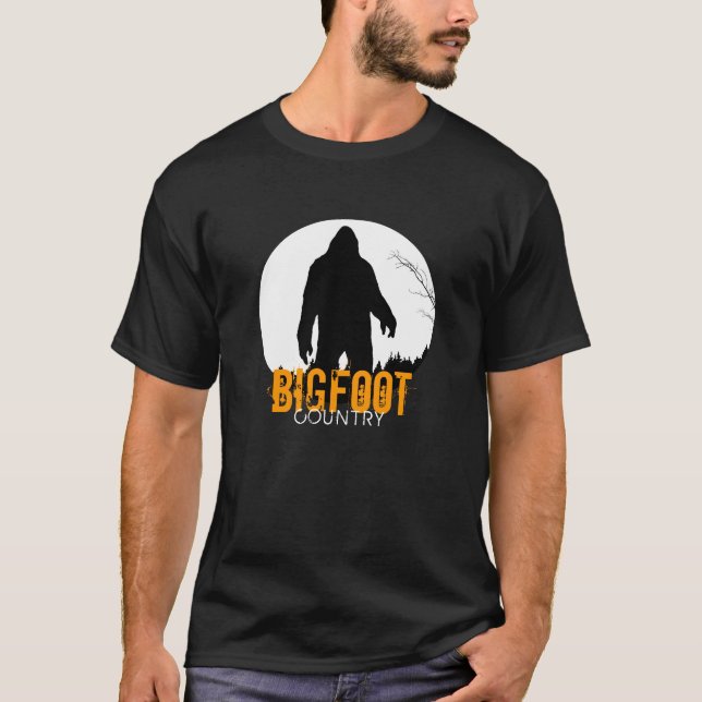 Manar Bigfoot T-tröja T Shirt (Framsida)