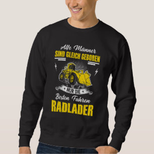 Manar Bike Loader Saming Digger Loader Wheel Loade Lång Ärmad Tröja