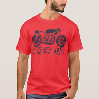 Manar Biker Far Biking Funny Motorcykel Rider Da T Shirt