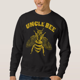 Manar biodlare som bibehåller farbror Bee Fars dag Lång Ärmad Tröja