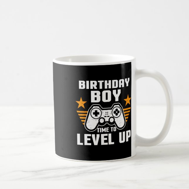 Manar Birthday Boy Gamer Computer Video Game Supri Kaffemugg (Höger)