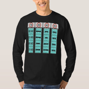 Manar Birthday Condom Joke 18 30 40 50 Gag T Shirt
