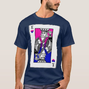 Manar Bisexual Kung Hearts HGBQ Bi Pride Ally Co T Shirt
