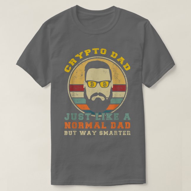 Manar Bitcoin Btc Cryptocurrency Hodl Digital Mone T Shirt (Design framsida)