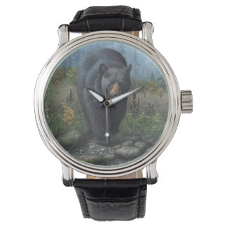 Manar Black Bear Armbandsur