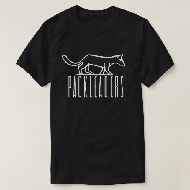 Manar *Black* för utslagsplats för PackLeader Tee (Design framsida)