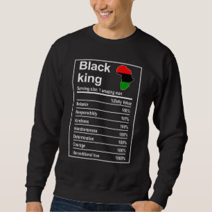 Manar Black History Month African Manar Black Kung Lång Ärmad Tröja