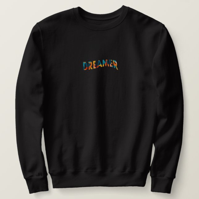 Manar Black Sweatshirt (Design framsida)