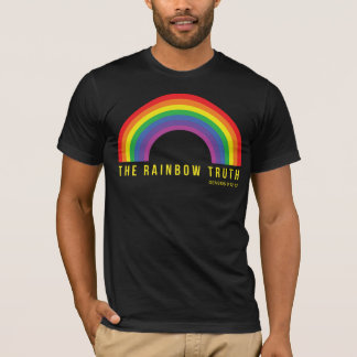 Manar Black T-Shirt Rainbow Truth