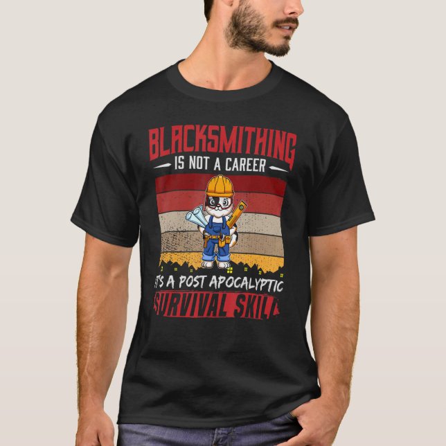 Manar Blacksmith är inte en karriärsproppi. T Shirt (Framsida)