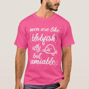Manar blobfish rolig att säga akvariefisk t shirt