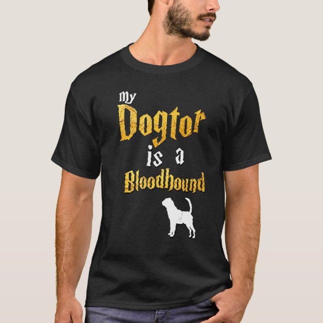 Manar Bloodhound Bloodhound T Shirt (Framsida)