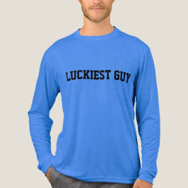 Manar Blue "Luckiest Guy" T Shirt