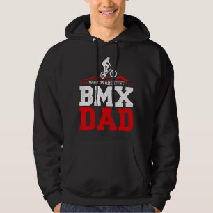Manar Bmx Bike Rider Världsmästare Bmx Pappa Fathe Hoodie