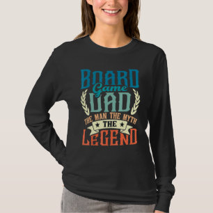 Manar Board Game Pappa the Legend - Tabletop Game  T Shirt