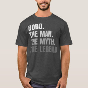 Manar Bobo the Man the Myth the Legend Grandpa T Shirt