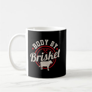 Manar body by Brisket Funny Steak Älskare Grilling Kaffemugg