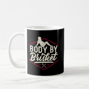 Manar body by Brisket Shirt Funny Steak Älskare Gr Kaffemugg