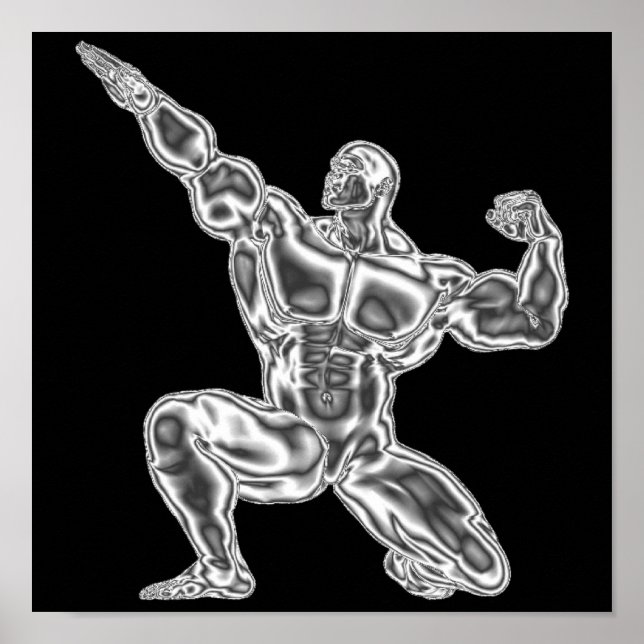 Manar Bodybuilding Poster (Framsidan)