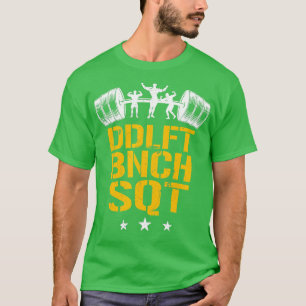 Manar Bodybuilding tung workout squash press T Shirt