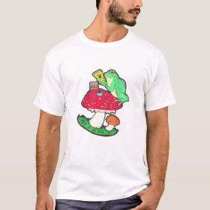 Manar Bok Bookish Frog Amphibians Reading Bok Lov T Shirt