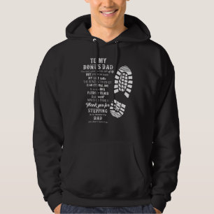 Manar Bonus Pappa Fars dag från Stepdad för Daugh Hoodie