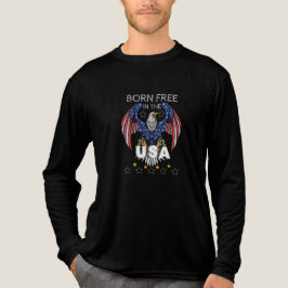 Manar Born Free i USA Långärmad T Shirt