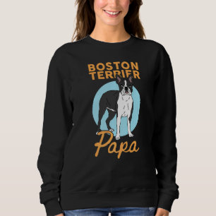 Manar Boston Terrier Pappa Hundägare Boston Terrie T Shirt